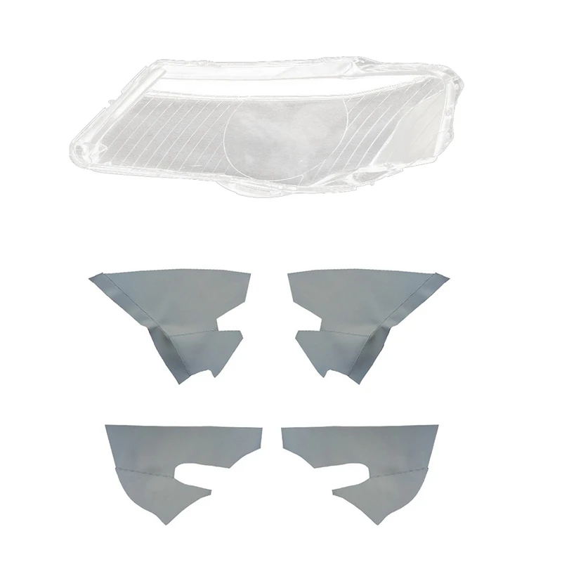 

Car Headlight Head Light Lamp Waterproof Bright Clear Cover with ​4Pcs Car Door Armrest Panel Protection Cover Tri