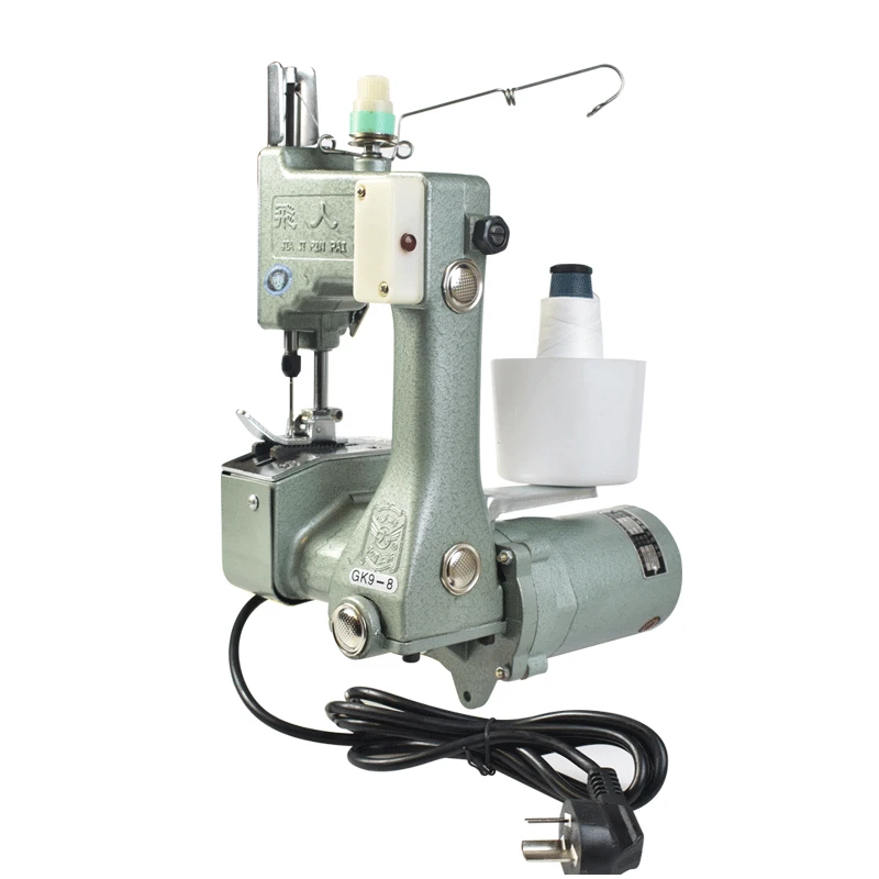 

140W GK9-8 Hand-held Packing Machine Rice Noodle Knitting Bag Sealing Machine Sewing Machine Electric Small Sewing Machine New