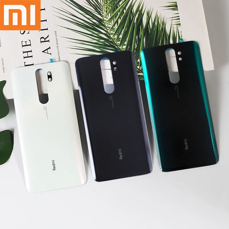 Официальный корпус батарейного отсека чехол для Xiaomi Redmi Note 8 Pro задняя крышка из