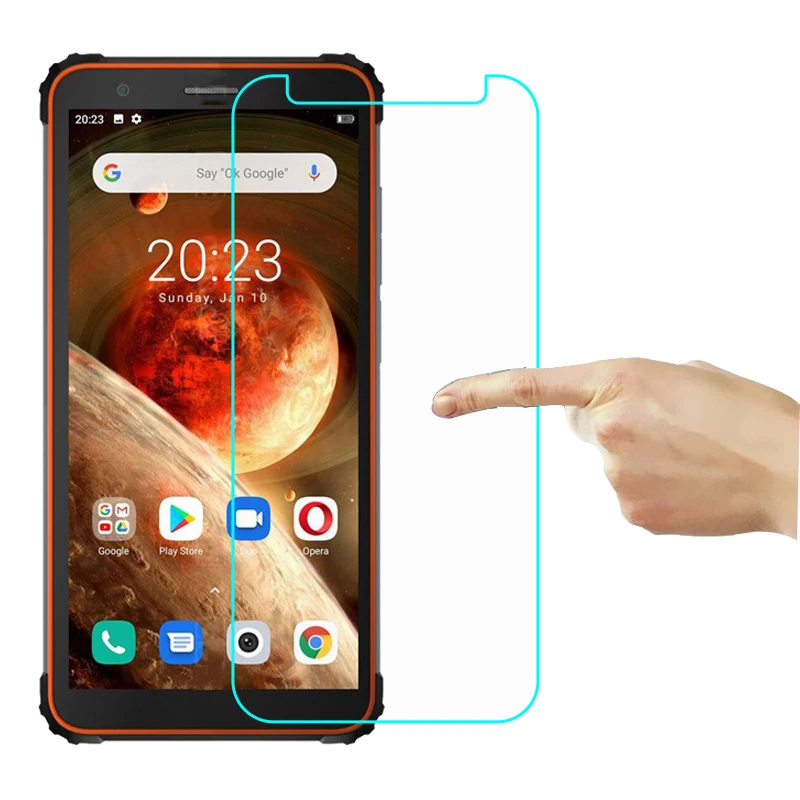 2-1 шт. закаленное стекло для Blackview BV6600 Оригинальная защитная пленка экрана