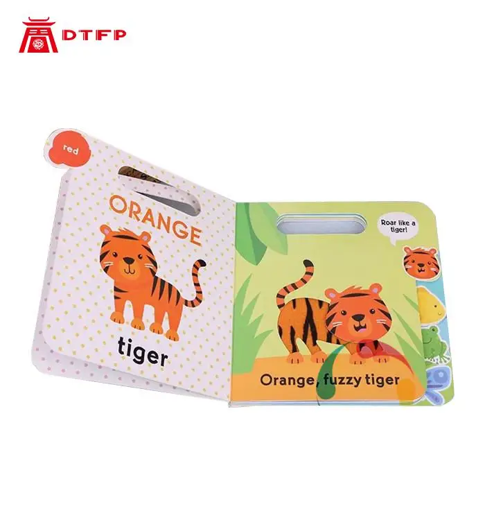 Детская книга детская на английском языке короткая история Круглый угол цветная