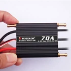1 шт., Flycolor 50A, 70A, 90A, 120A, 150A, sin escobillas ESC 2-6S, Lipo, контроллер скорости, с BEC для barcos, радиоуправляемая система