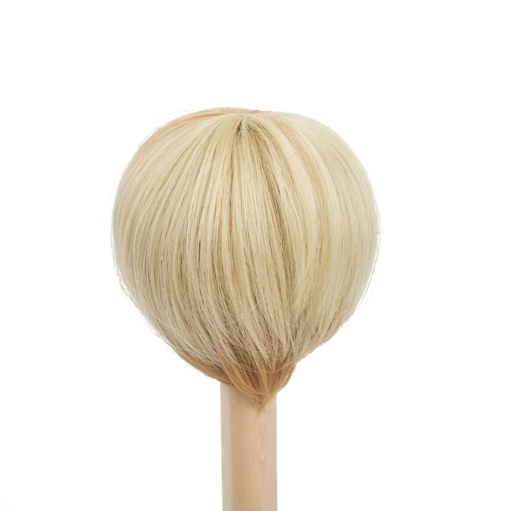 Парики из коротких волос с термостойкой проволокой цвета хаки коричневые