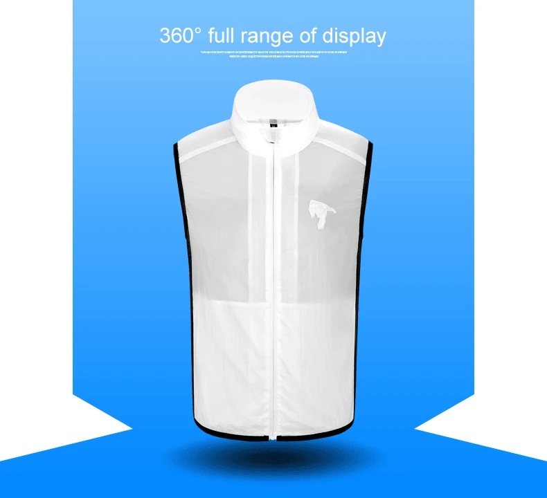 PARATAGO летний вентилятор охлаждающий жилет для мужчин и женщин кондиционер крутое