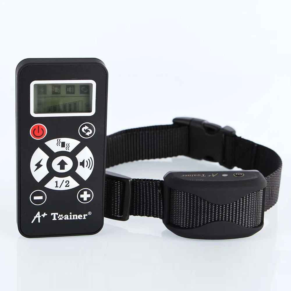 black for 1 dog 800 м ошейник для дрессировки собак с пультом дистанционного управления с вибрацией и электрическим током, автоматический водонепроницаемый ошейник для собак ошейник для собак электрический - Цвет: black for 1 dog