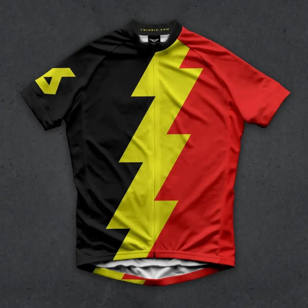 Short Sleeve Cycling Jersey 2020 TWIN SIX Summer Breathable Men Maillot Cycliste Ropa Ciclismo Hombre Outdoor Sport Topswear
