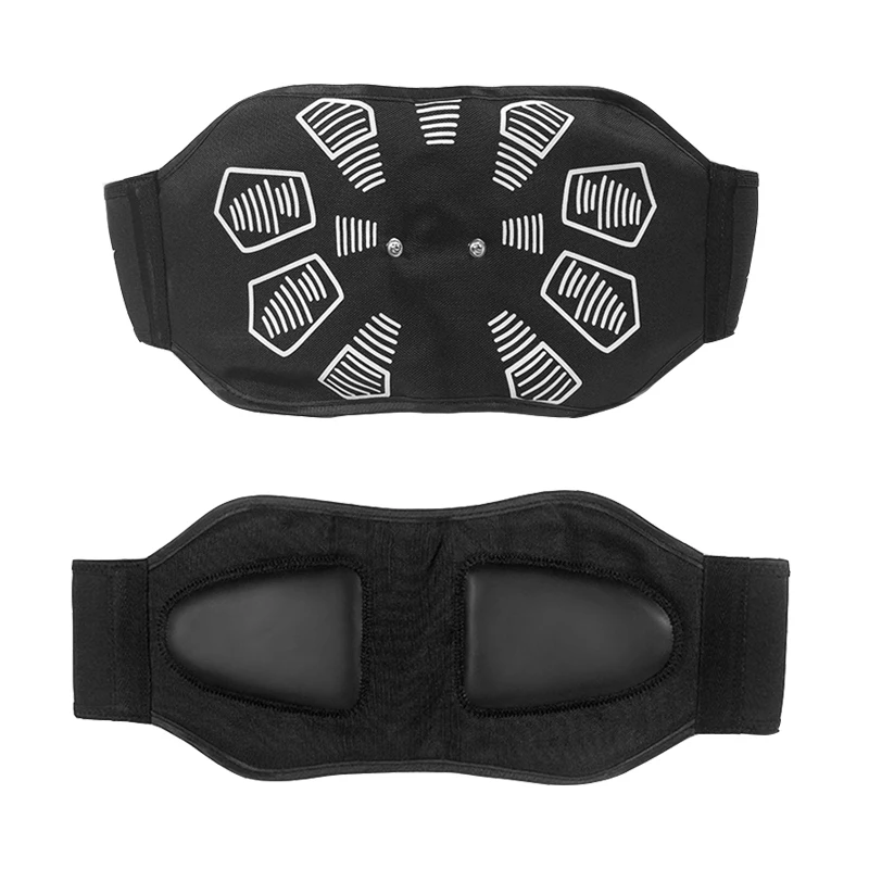 

Smart EMS Abdominal Muscle Stimulation Massager Heating Electric TENS Fitness Trainer Body Massage Machine For Weight Loss