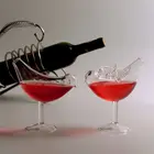 150 мл подушечки с птицами размером Форма чаша для коктейля Стекло личность молекулярный Копченый моделирование Стекло фантазия винный бокал для оптовых продаж