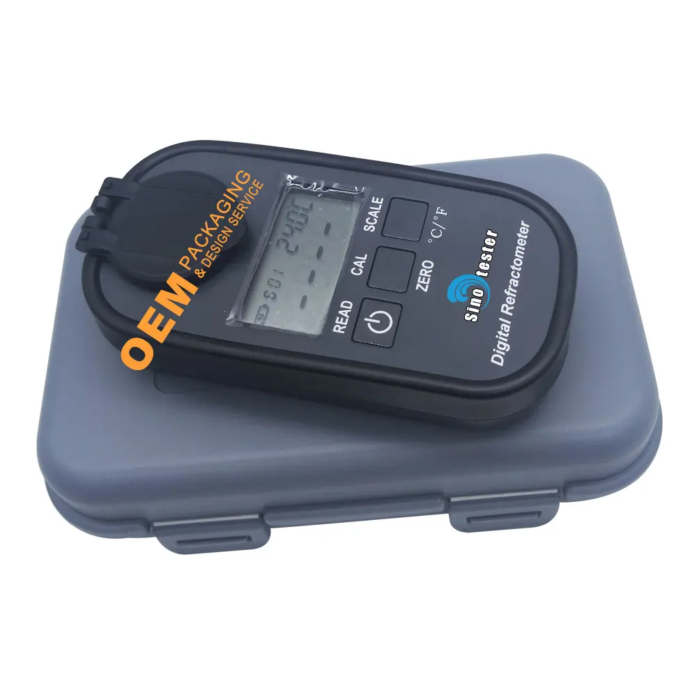 

Hand Held Fruit Coffee Test Brix Digital Refractometer