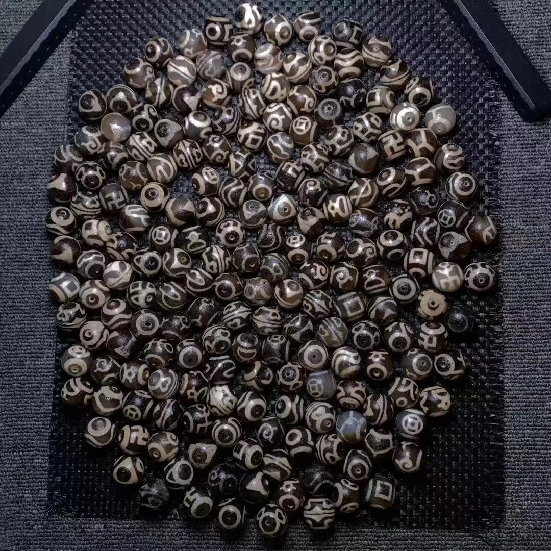 

200pcs/lot sieraden bedels charms for jewelry makingTibet natural agate high quality wholesale beads in bulk ethnic style diy