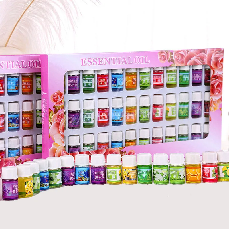 36*3 мл популярные мини цветочные эфирные масла для ароматерапии увлажнитель