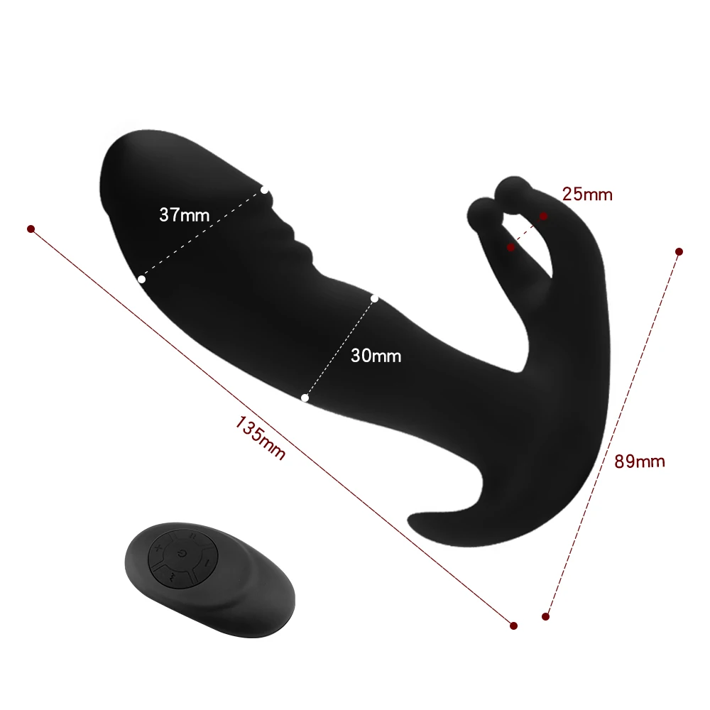 Мужской массажер простаты 10 режимов вибратор анальные секс-игрушки для мужчин