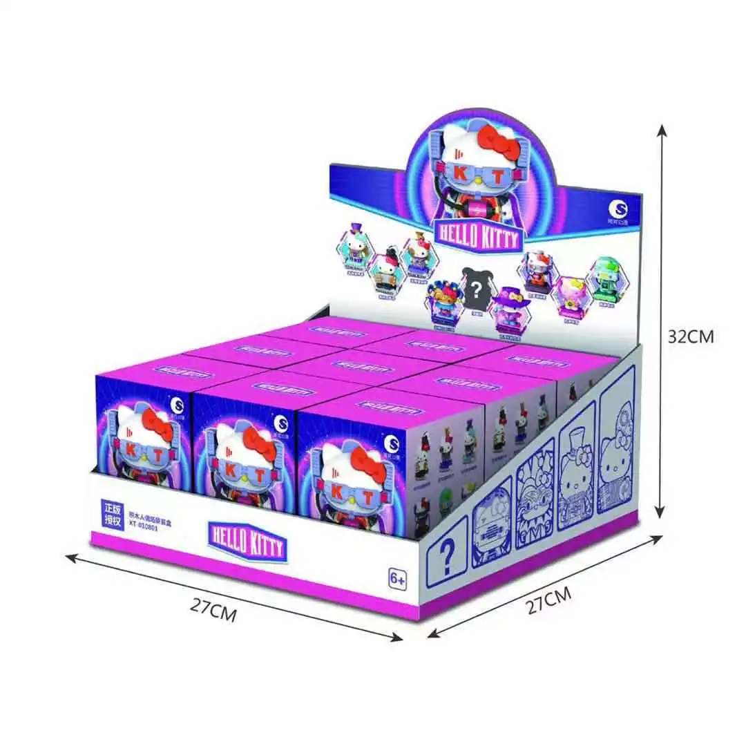 Оригинальная объемная коробка Hellokitty загадка 45-я Юбилейная версия памятная серия