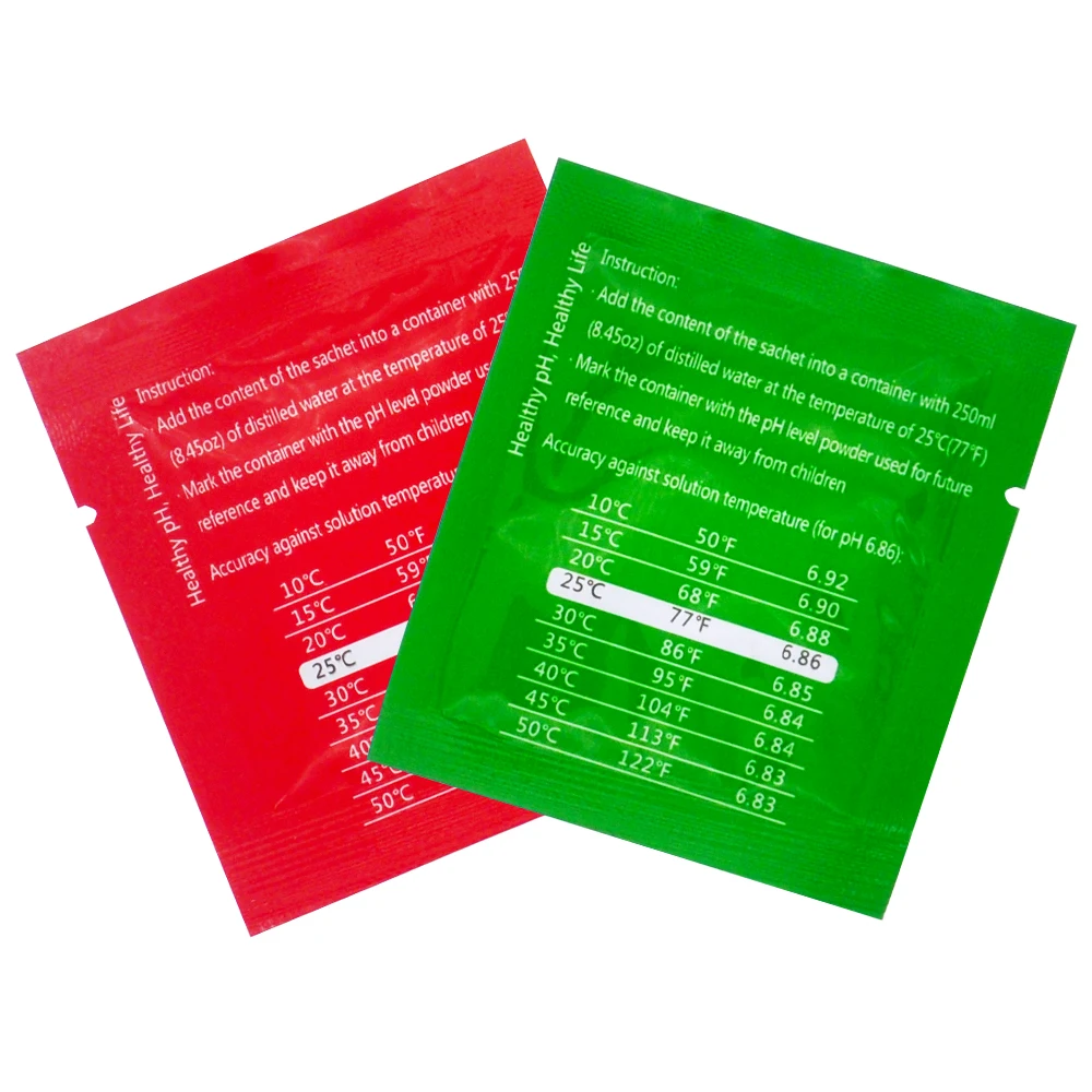 

20pcs PH Buffer Powder for PH Test Meter Measure Calibration Solution 4.00 6.86pH9% off