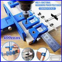 woodworking drill punch locator jig drill guide cabinet handle knob template locator hole punch tool for woodworking