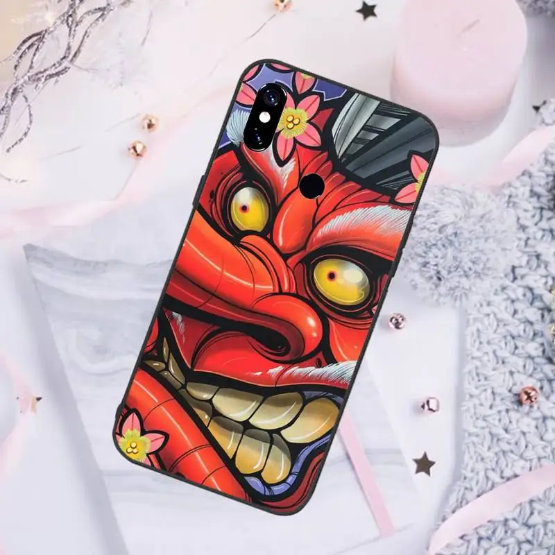 

Japanese Tattoo Art Graffiti Phone Case For Xiaomi Redmi 7 8 9t a3Pro 9se k20 mi8 max3 lite 9 note 9s 10 pro