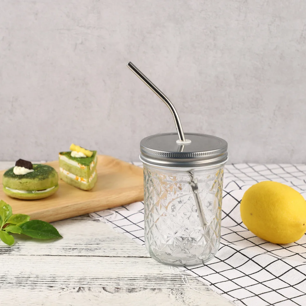 

1 Set Glass Mason Jars Mason Containers Mild Container (Transparent)