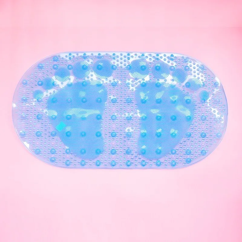 Коврик для душа нескользящий коврик из ПВХ ванной массажный с присоской