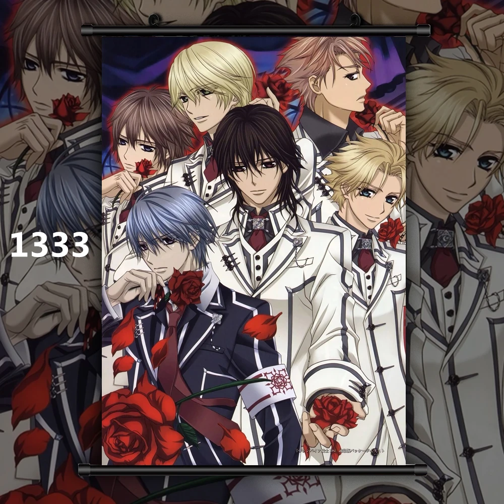 Постеры из аниме рыцарь вампира настенное украшение на холсте для гостиной Декор