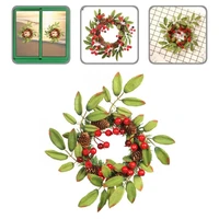 excellent door wreaths handcrafted 2 sizes portable xmas door wreaths christmas wreath pine cone wreath