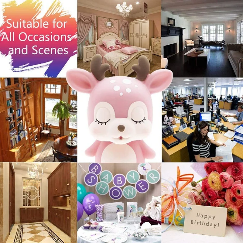 Детская копилка с милым оленем розовая коробка для конфет лучший подарок детей