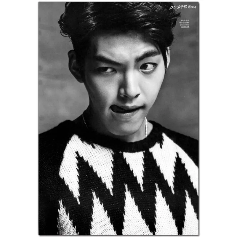 Персонализированные плакаты с актером Ким Ву Бин художественный шелковый постер