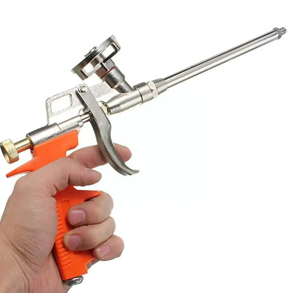 

Foam Sprayer Construction Tool Professional Heavy Duty Home Clean Caulking Easy Applicator Aluminum Expanding Office PU S0K4