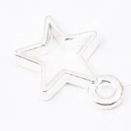 60 шт. винтажные Подвески в виде старинной звезды из цинкового сплава подходят для