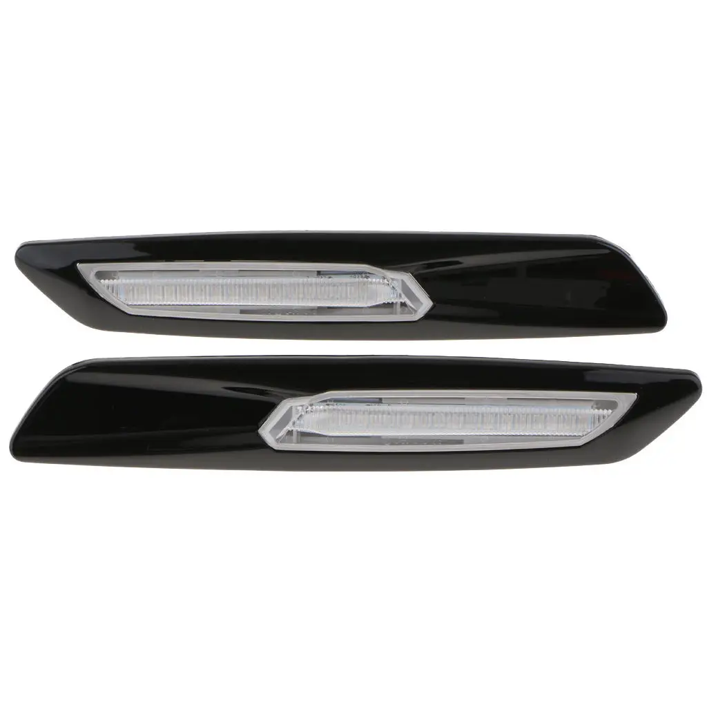 

1 Pair Rear Side Marker Lamps Red LED Lights For BMW 1 3 5 Series