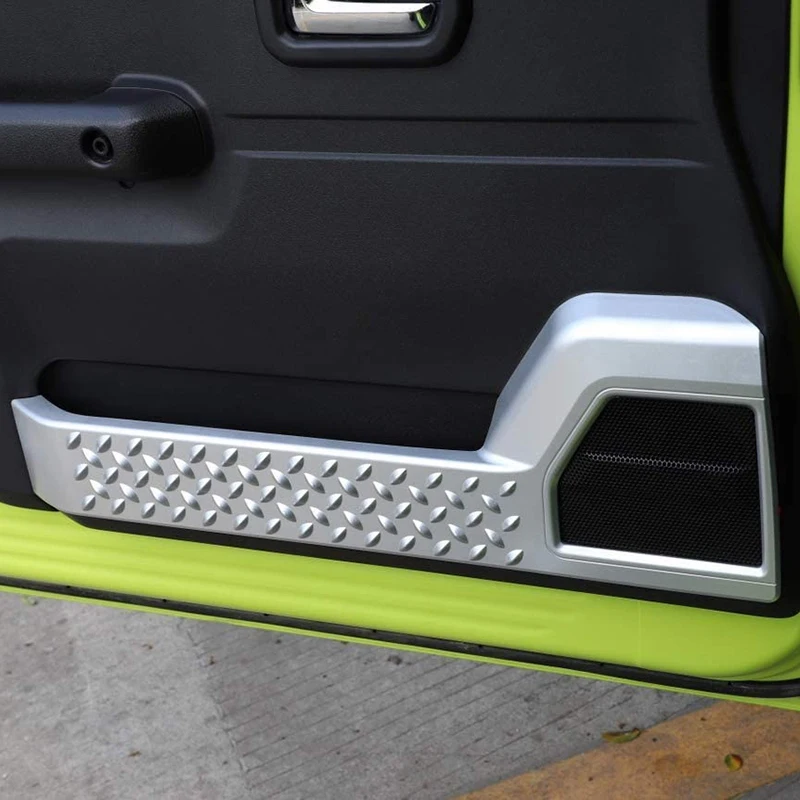 

for Suzuki Jimny 2019 2020 Car Inner Door Decoration Cover Trim Anti-Kick Sticker Accessories