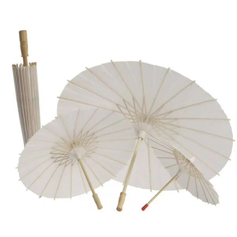 

Paper Parasol White Wedding Decoration Umbrella Parasol Decorative Birthday Party Decor Photo Cosplay Prop 20/30/40/60cm