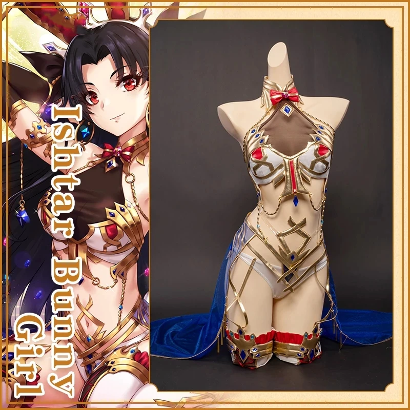 

Anime Fate/Grand Order FGO Ishtar Bunny Girl Uniform Sexy Party Dress Cosplay Costume Halloween Women Free Shipping 2020 New