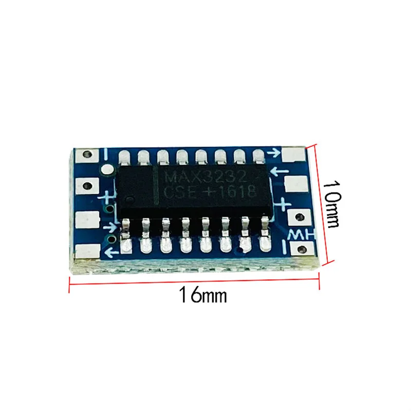Мини RS232 MAX3232 уровень к TTL конвертер плата Серийный модуль|level|level converterlevel board |