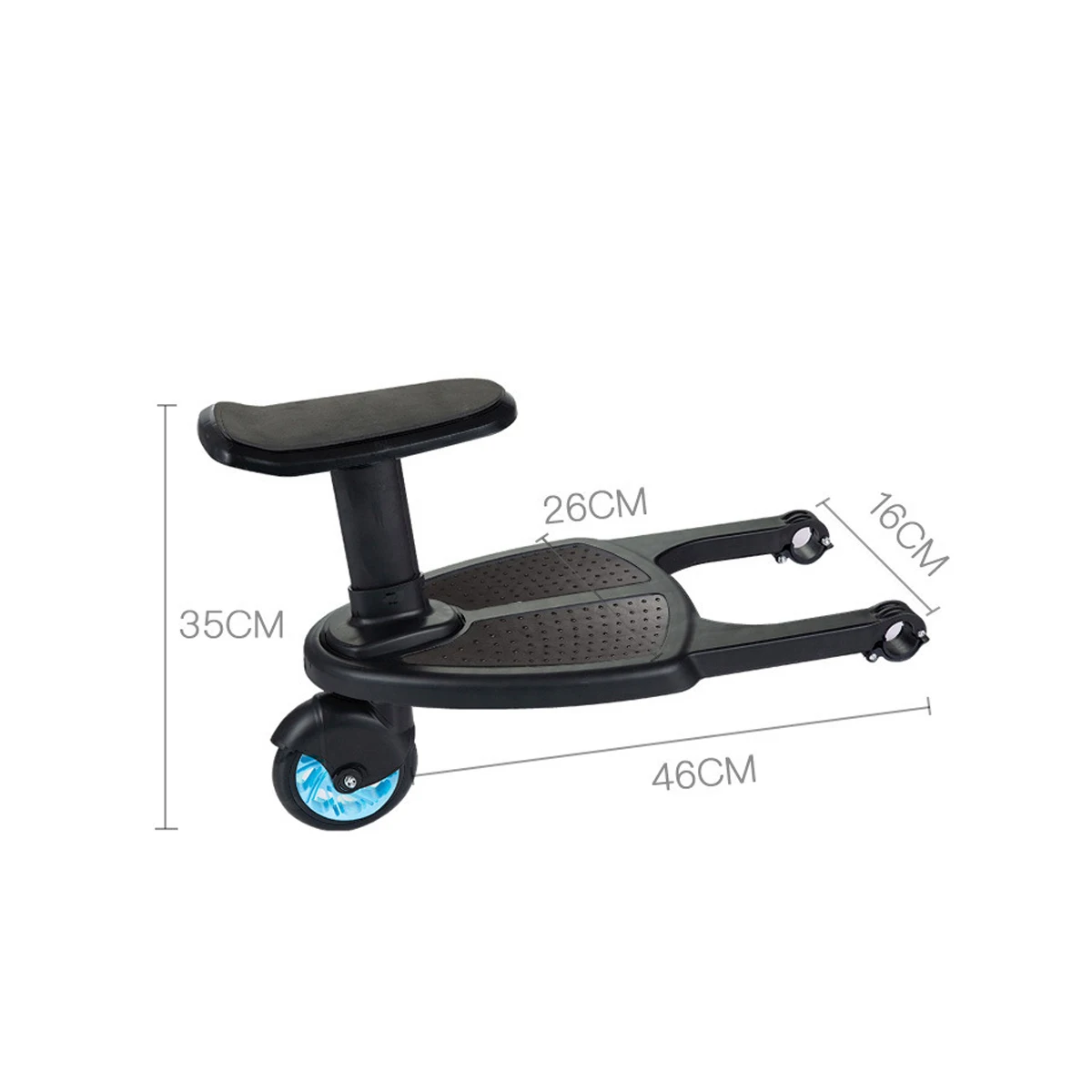 

Baby Stroller Step Board Stopping Plate Twins Strollers Accessory Outdoor Activity Board Stroller Baby Seat Standing Plate