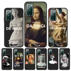 Чехол для Samsung S21, чехол для телефона с изображением Моны Лизы, Дэвида для Samsung Galaxy S21 Ultra S20 FE S10 Plus S9 S22, силиконовый чехол для S 21 Plus