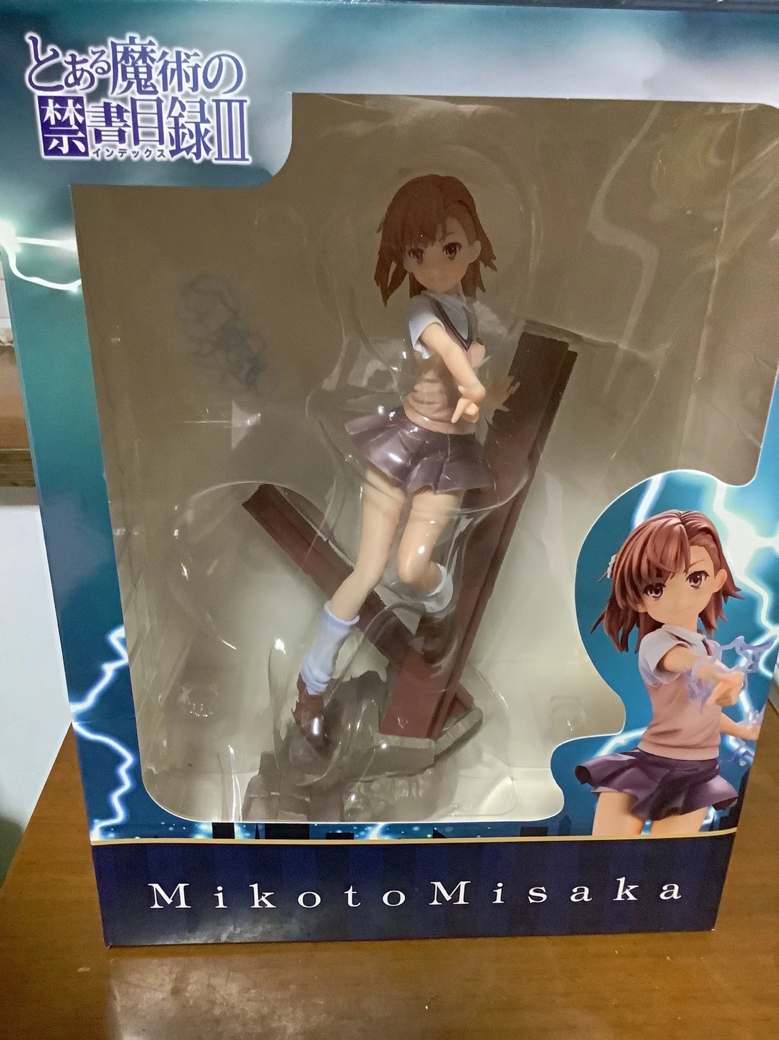 Волшебная блокнотная коллекционная игрушка Misaka Mikoto 26 см из ПВХ подвижная фигурка