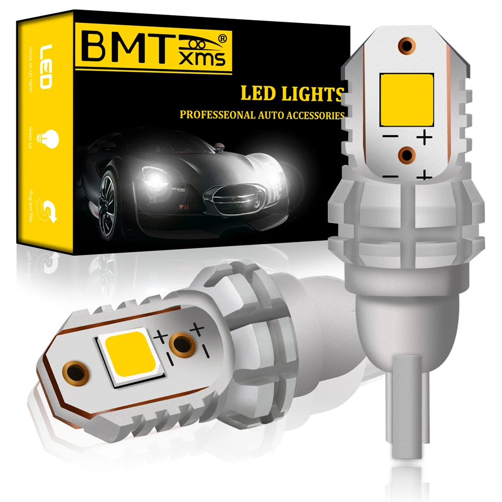 BMTxms T15 W16W светодиодный задний белый светильник Canbus для Ford Focus 2 3 1 MK2 Fiesta Mondeo MK4 MK5 BMW