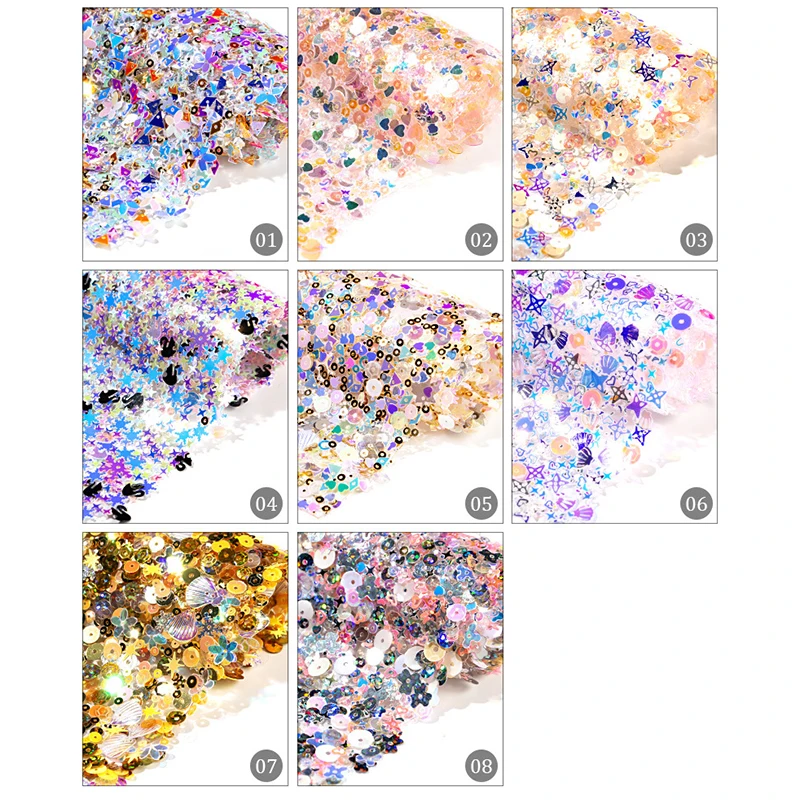 1 шт. ручная Подушка для дизайна ногтей коврик с блестками практическая Складная