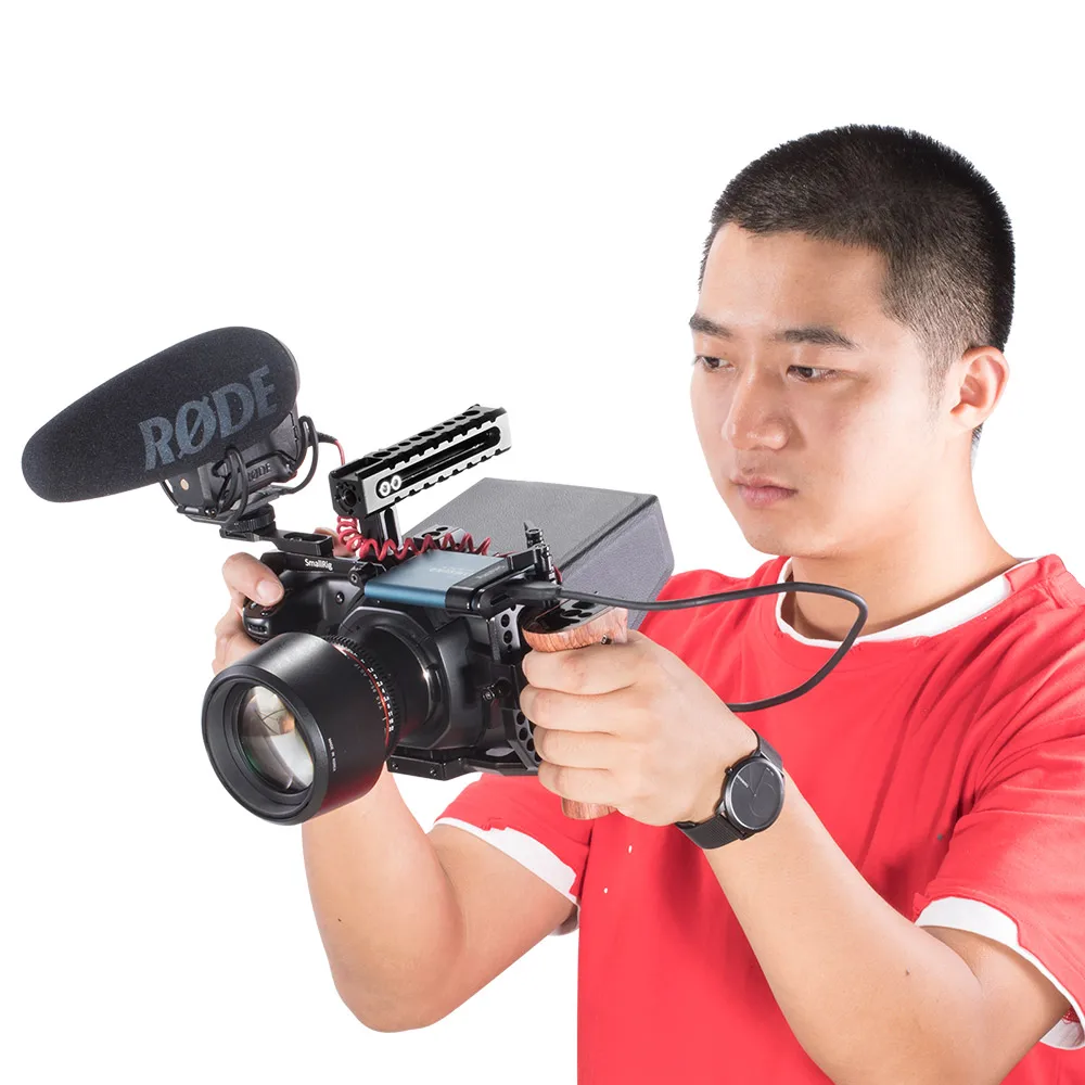 SmallRig крепление для Samsung T5 SSD держатель карт совместимый с клеткой BMPCC 4K 6K 2203