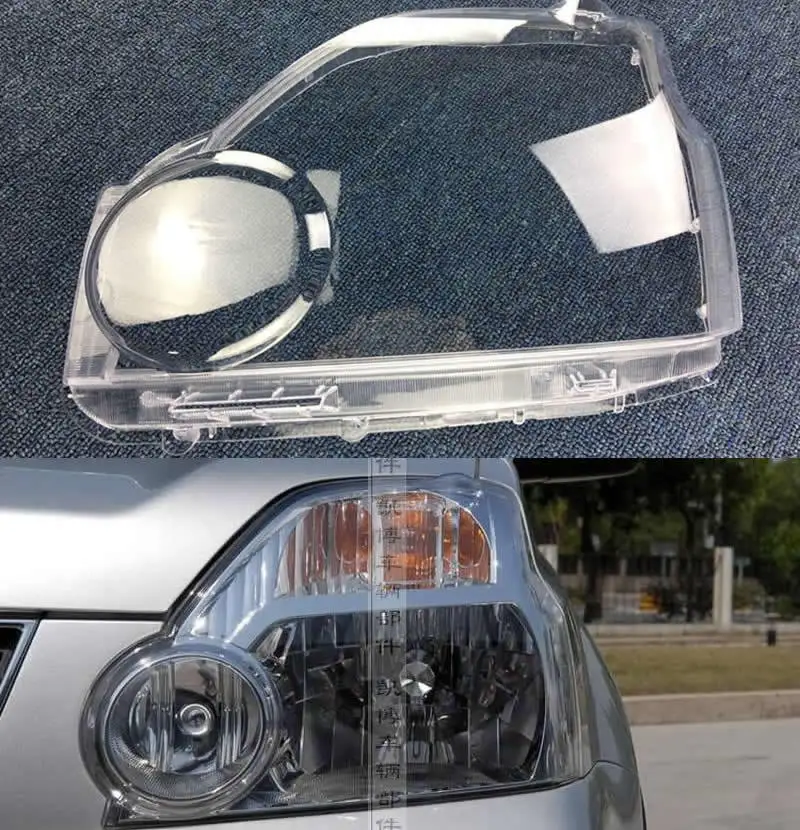Налобный фонарь для Nissan X Trail 08 10 передний светильник прозрачный абажур