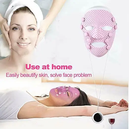 

Facial Massage Mask Face Massager 3D Magnetic Vibration Massage SPA Beauty Mask