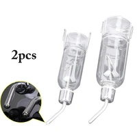 2 pcs plastic hamster drinker creative automatic water bottle feeding small animal guinea pig squirrel rats chinchilla supplies