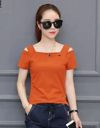 

2020 Tops T Shirt green Women Female Tshirt Cotton