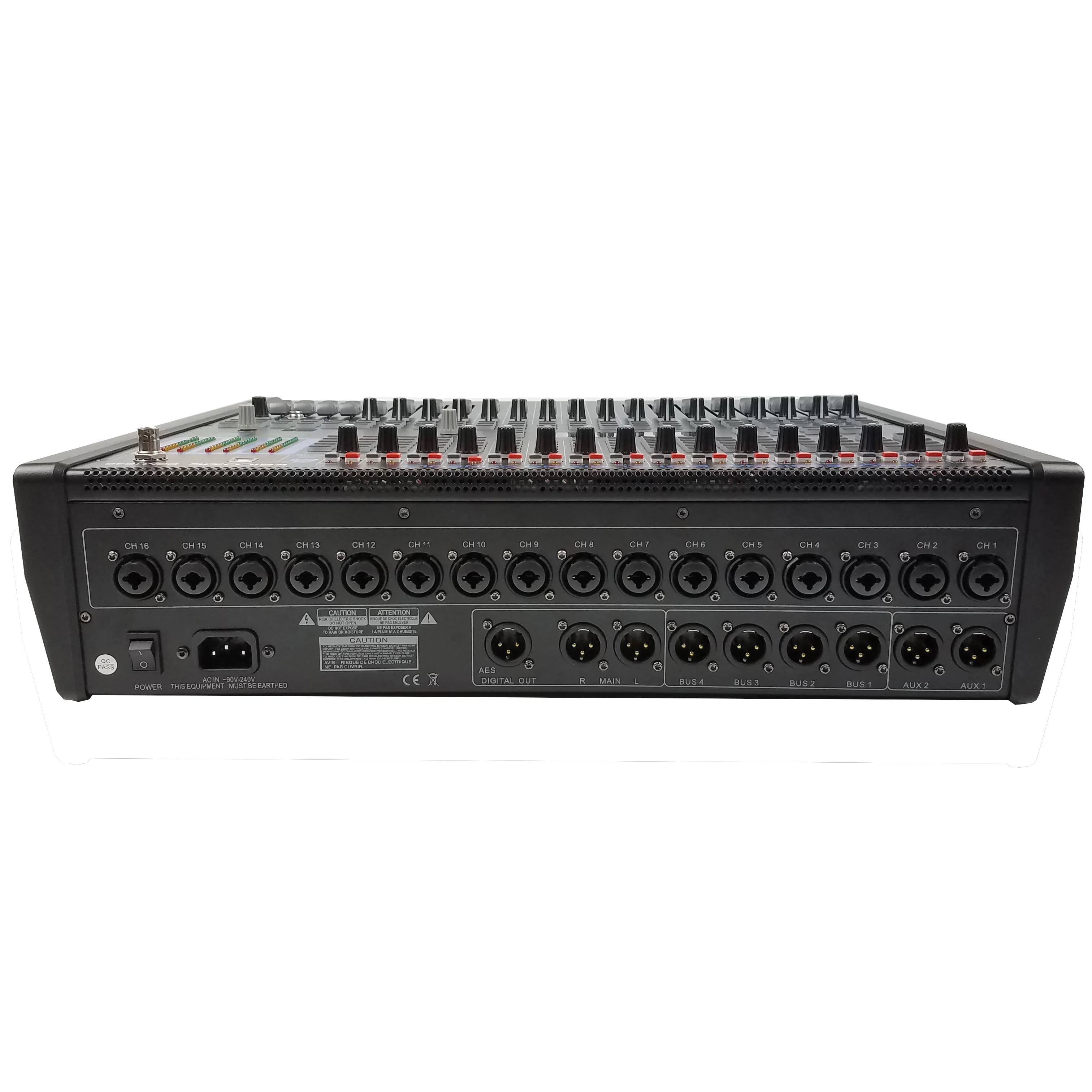 Цифровой аудиомиксер 16 каналов 19 &quot стойка Профессиональный микшерный пульт
