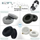 KQTFT круглый фланель 1 пара сменных амбушюр для цифрового фотоаппарата Panasonic техника rp-dj1210 гарнитура подушечки наушник крышка подушки чашки