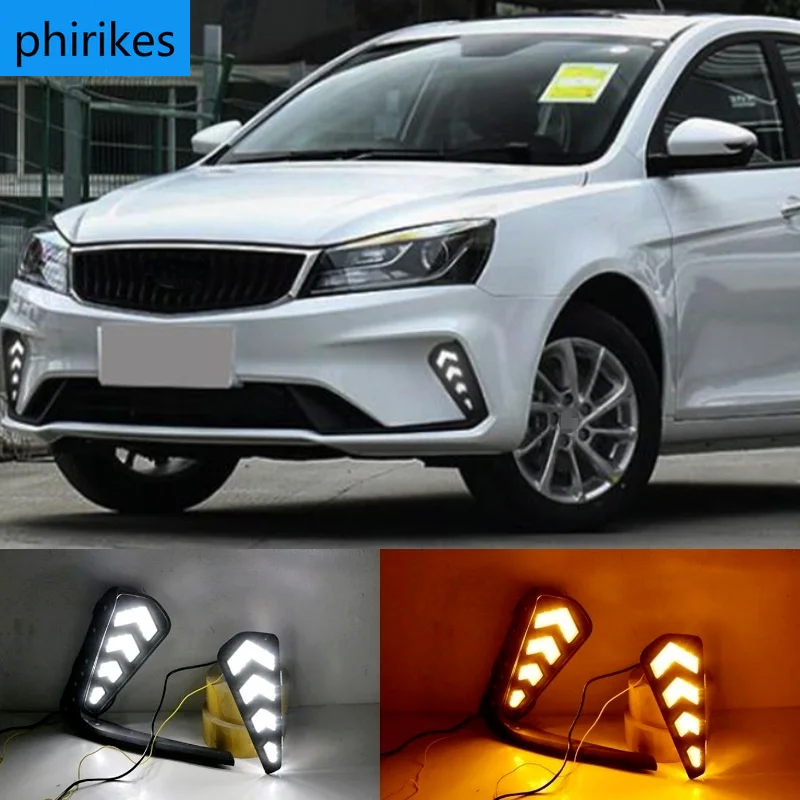 Front LED Fog Light For 2021 Geely Emgrand Left/Right Front Daytime Running Light/Front Fog Lamp