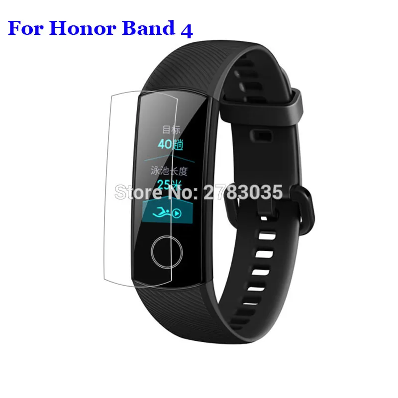 3 шт. для Honor Band 4 5 / умный Браслет бега с полным покрытием зеркальный
