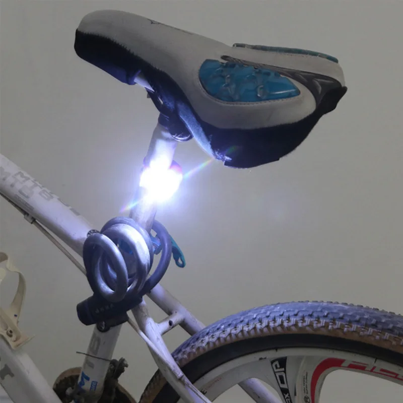 

Bicycle Front Light Waterproof Silicone LED Head Rear Wheel Bike Lights Headlight Lamp With Battery Bicycle Accessories