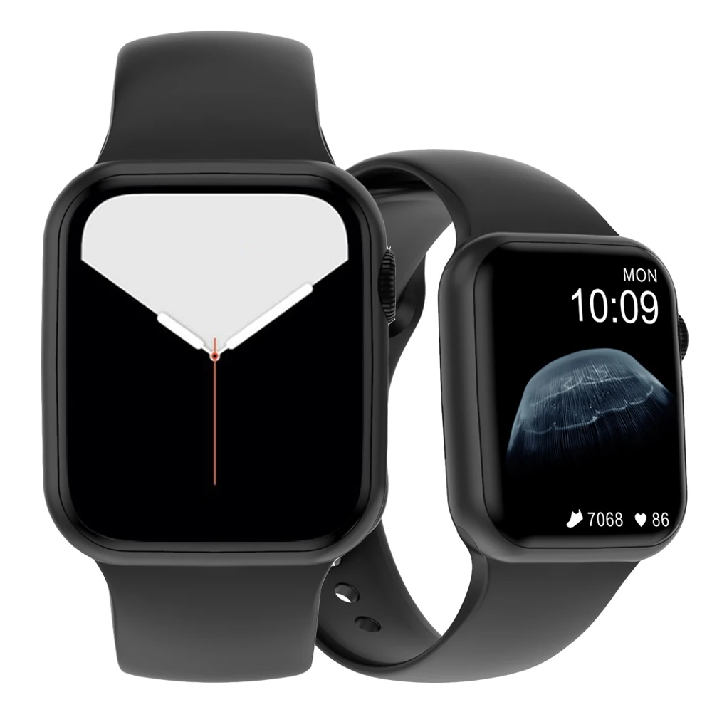 смарт часы DT100 Plus умные мужские женские вызовов через Bluetooth динамические