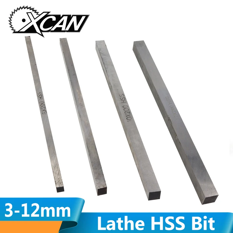 XCAN 1 шт. 3/4/5/6/8/10/12 мм 200 мм длиной токарный станок с ЧПУ HSS Сверло токарно-фрезерный станок с ЧПУ Инструменты